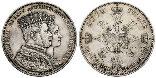 ALEMANIA (ESTADO DE PRUSIA) 1 THALER 1861 A