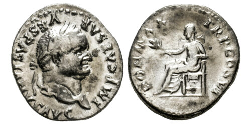 VESPASIANO (DENARIO) 75 d.C.