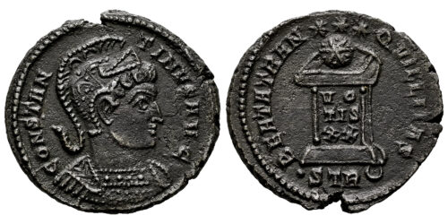 CONSTANTINO I (FOLLIS) 323 d.C.
