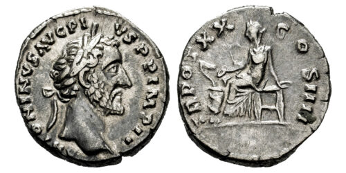 ANTONINO PIO (DENARIO) 156 al 157 d.C.