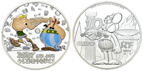 FRANCIA 10 EUROS 2024 ASTERIX
