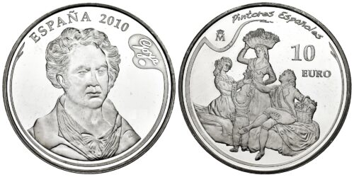 ESPAÑA 10 EUROS 2010 GOYA (LA VENDIMIA)
