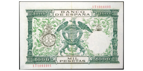 Alternative view of ESTADO ESPAÑOL 1000 PESETAS 1957 REYES CATOLICOS