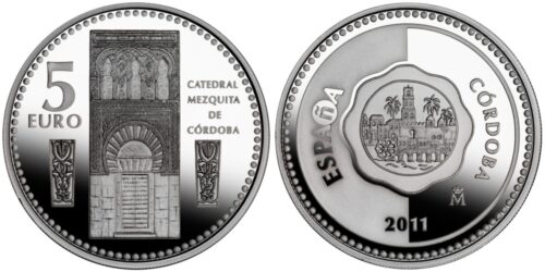 ESPAÑA 5 EUROS 2011 CIUDADES DE ESPAÑA - CORDOBA