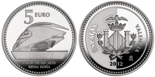 ESPAÑA 5 EUROS 2011 CIUDADES DE ESPAÑA - VALENCIA