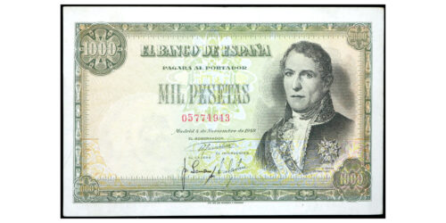 ESTADO ESPAÑOL 1000 PESETAS 1949 RAMON DE SANTILLAN
