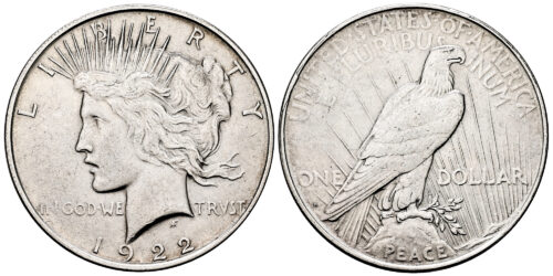 USA 1 DOLAR 1922 D