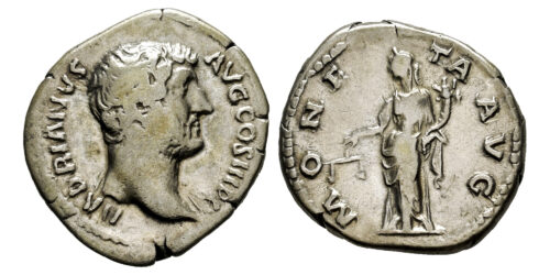 ADRIANO (DENARIO) 134-138 d.C.