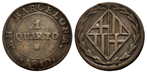 JOSE NAPOLEON  1 CUARTO 1810 BARCELONA