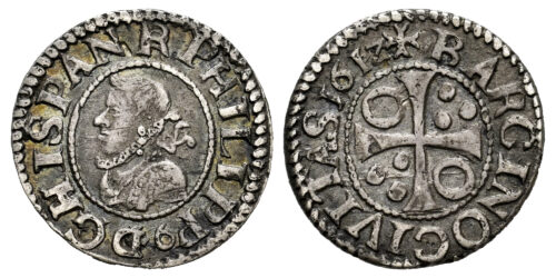 FELIPE III  1/2 CROAT 1612 BARCELONA