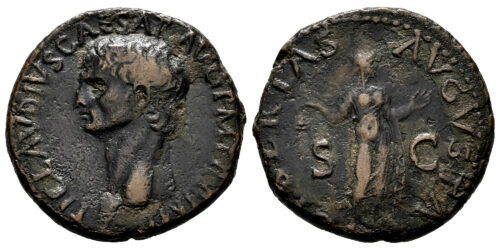 CLAUDIO (AS) 50 al 54 d.C.