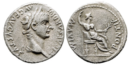 TIBERIO (DENARIO) 14 al 37 d.C.