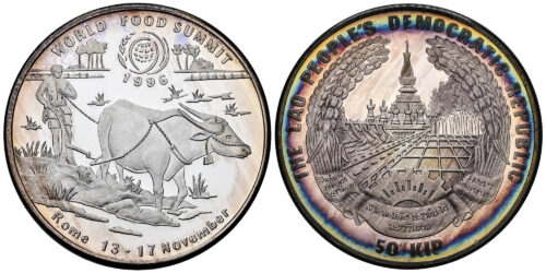 LAOS 50 KIP 1996