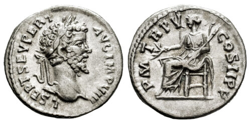 SEPTIMIO SEVERO (DENARIO) 196 al 197 d.C.