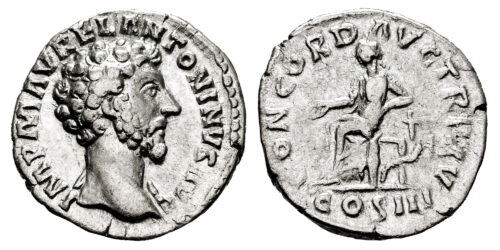 MARCO AURELIO (DENARIO) 161 d.C.