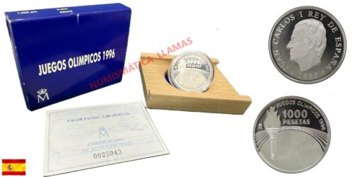 ESPAÑA 1000 PESETAS 1995  J.J.O.O. DE ATLANTA
