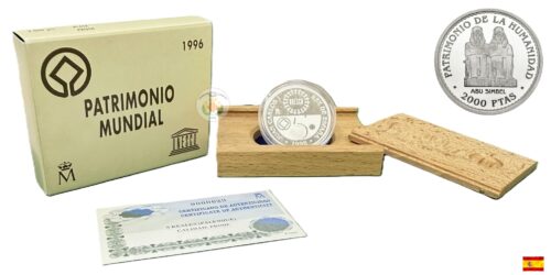 ESPAÑA 2000 PESETAS UNESCO 1996 (ABU SIMBEL)
